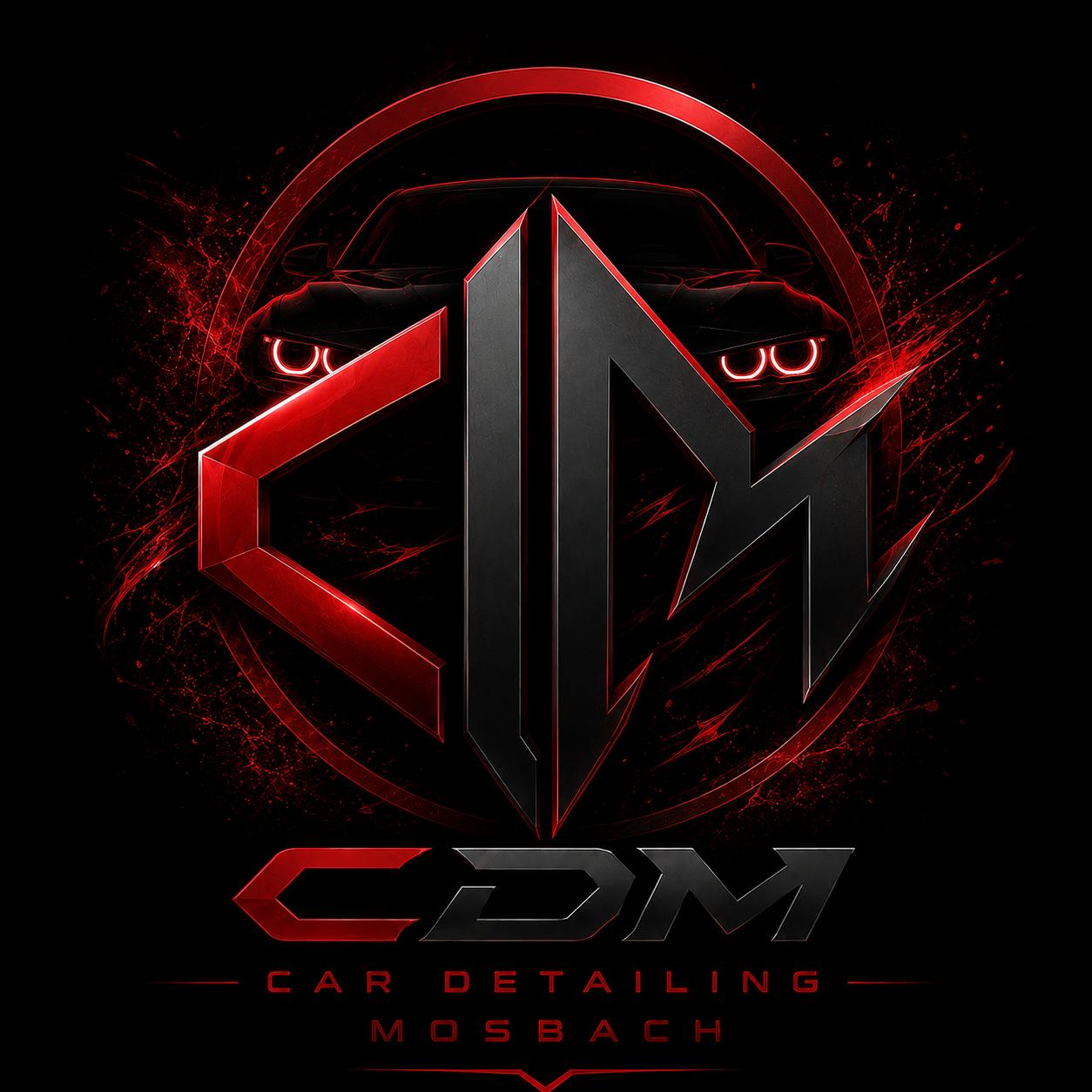 CDM Car Detailing Mosbach Logo